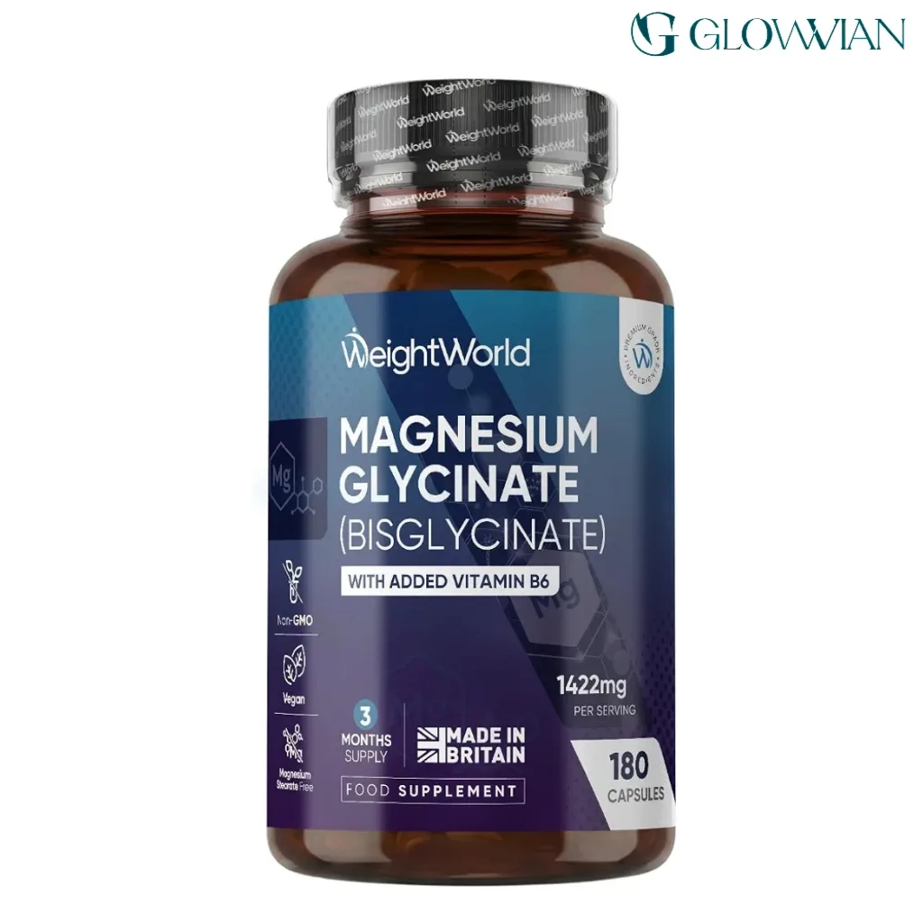 WeightWorld Magnesium Glycinate 1422Mg 180 Capsules
