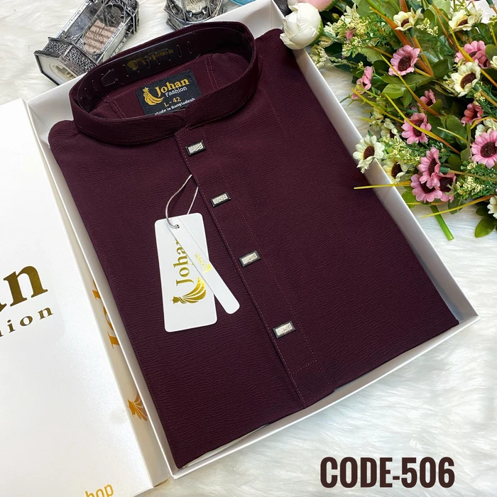 Zaffran Premium Formal Panjabi Kolija Color
