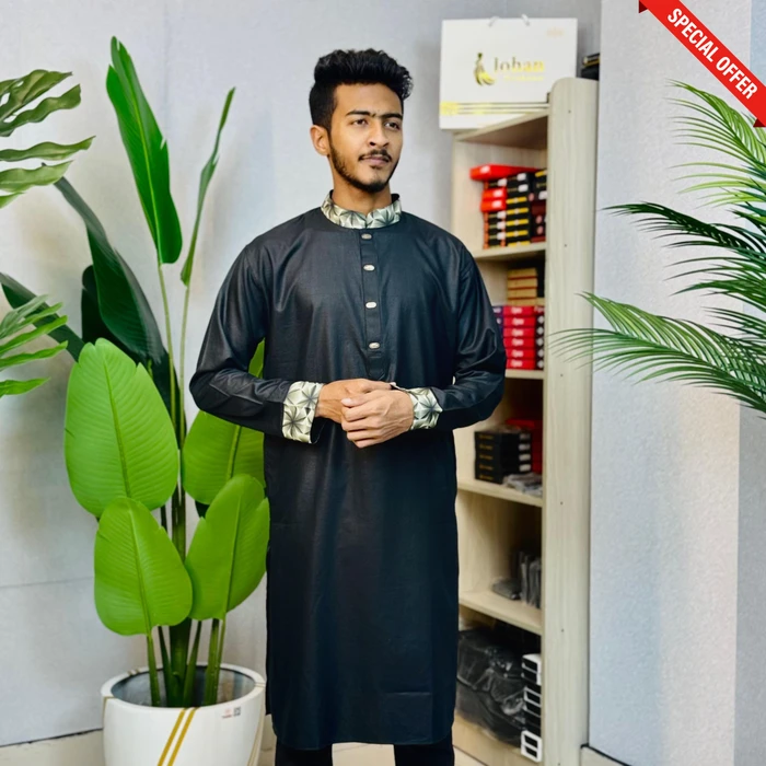Black Color Contrast Panjabi