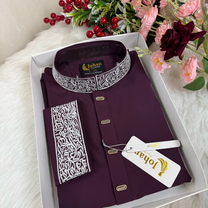Embroidered Premium Punjabi Kolija Color