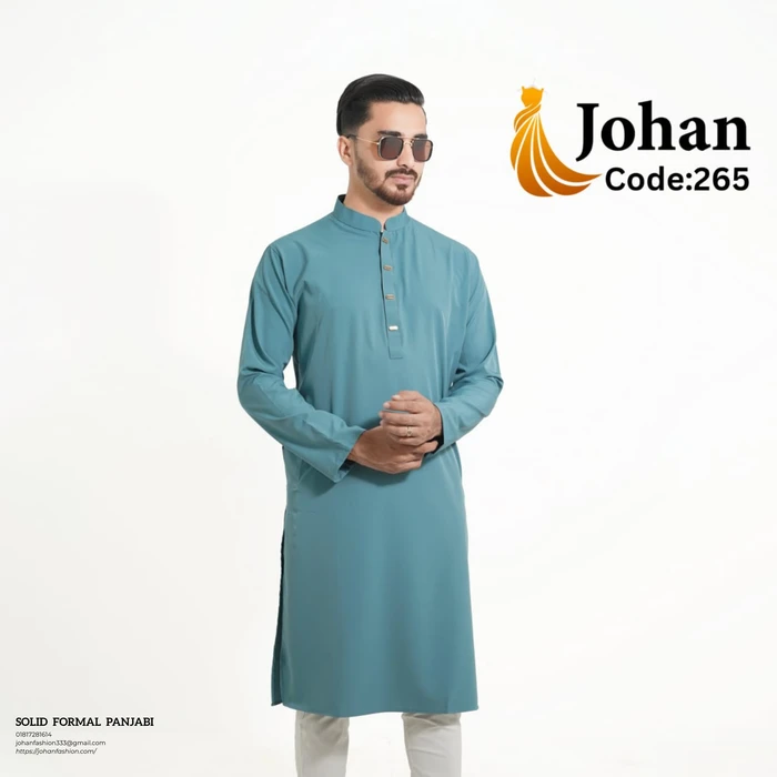 Solid Formal Panjabi Light Pest Color