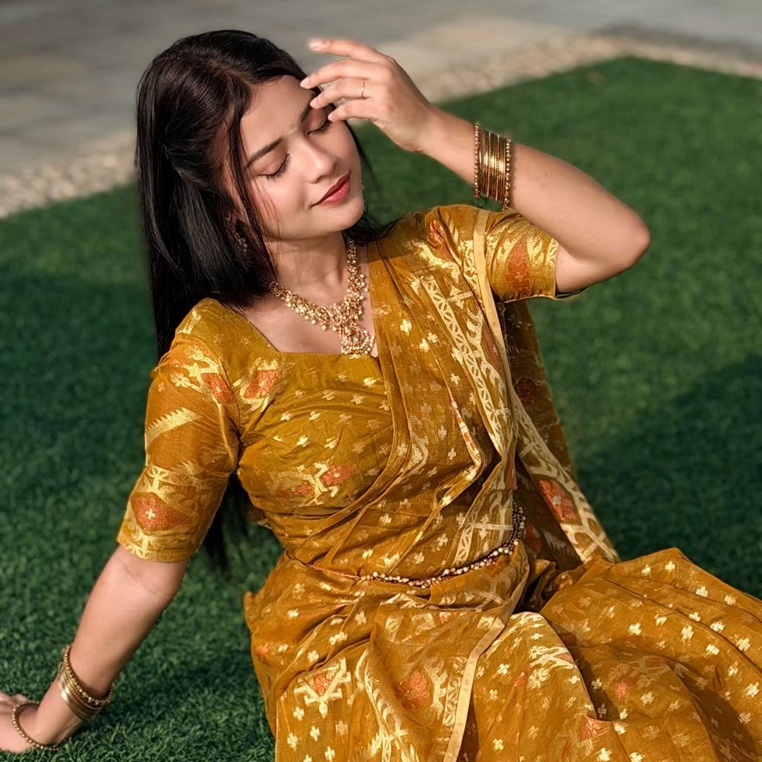 স্বর্ণলতা জামদানি শাড়ি | Shornolota Jamdani Saree