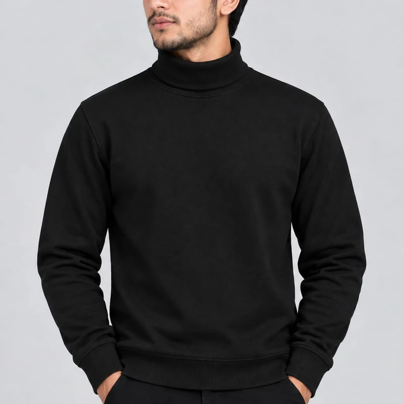 Premium Export High Neck | black