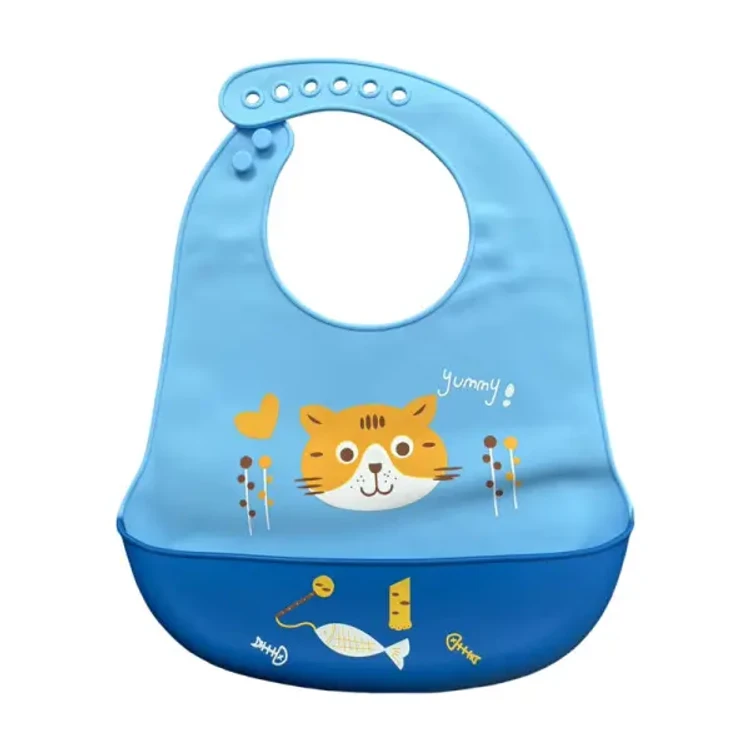 Kids silicon tray Bibs