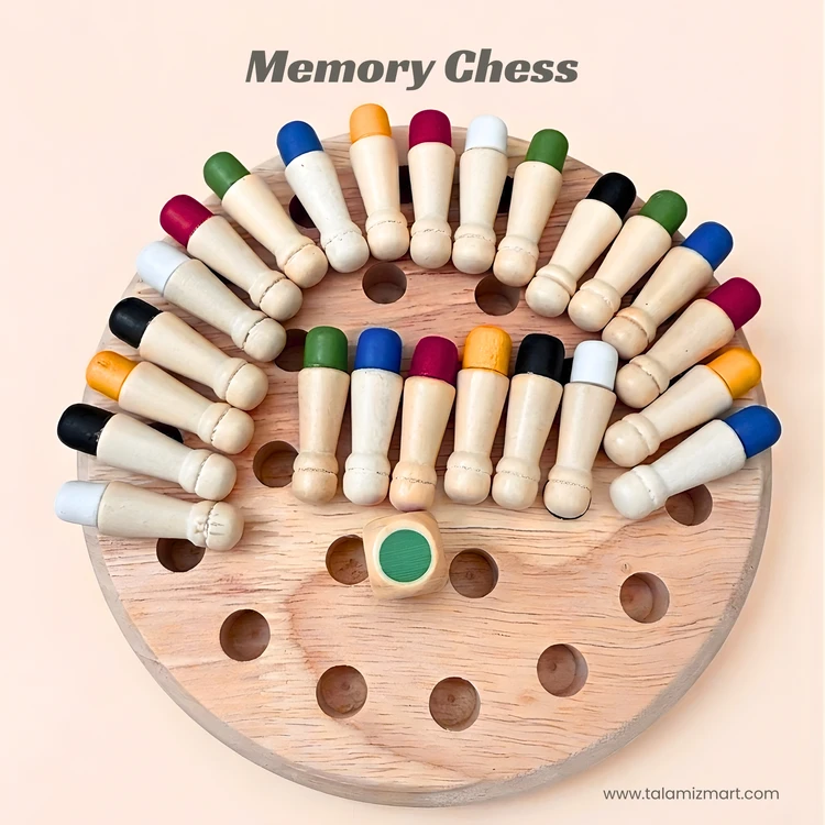 Wooden Memory Chess মেমরি চেজ