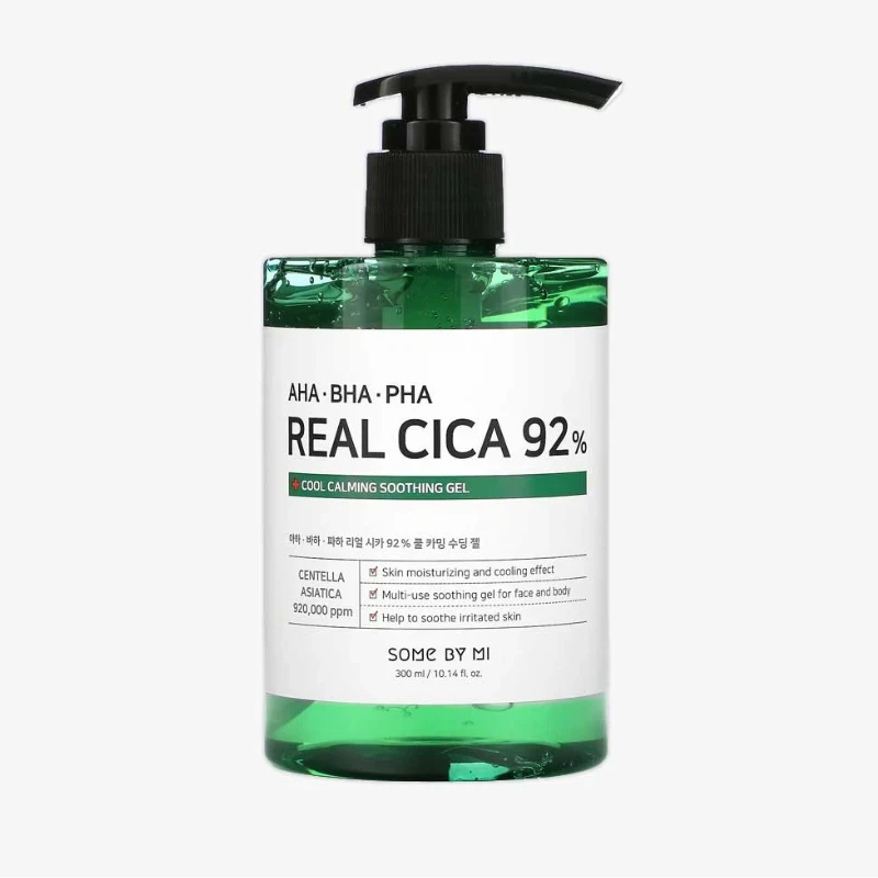 Some by mi AHA, BHA, PHA Real Cica 92% Cool Calming Soothing Gel - 300ml