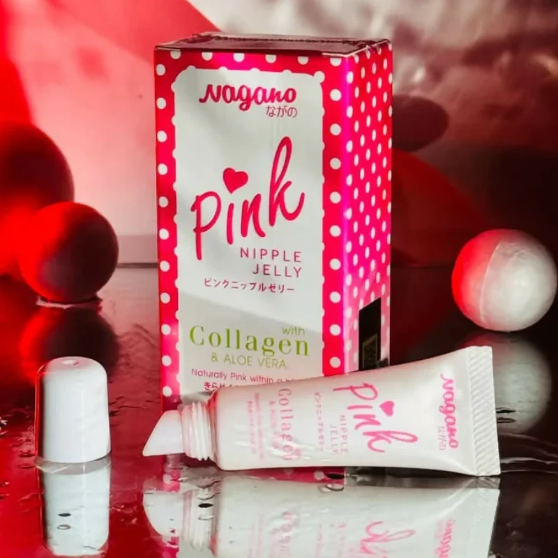 Nagano Pink Nipple Jelly With Collagen & Aloe Vera 10ml